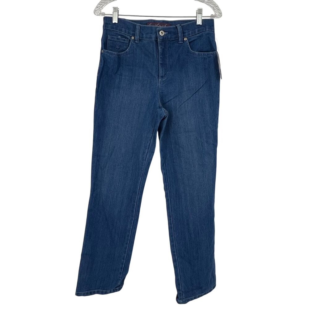 Original Amanda Jeans Classic Fit Tapered Leg Mid-Rise Jeans Size 6 Short NEW